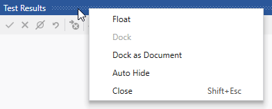 Context Menu